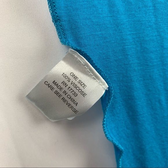 Blue Comfy Chic Scarf Wrap Shawl - Picture 8 of 12